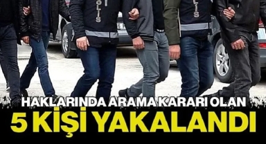 Türkgözü sınır kapısında yakalandılar