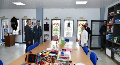 Vali Çiçek'ten Damal bebek evine ziyaret