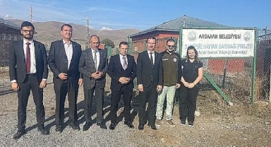 Veteriner Hekimleri Odası Bakımevini ziyaret etti