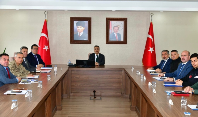 Yalnızçam Kayak Tesisi Koordinasyon toplantısı yapıldı