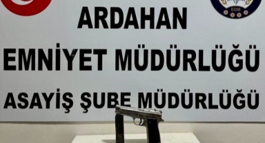 Ardahan’da ruhsatsız silah ve uyuşturucu operasyonu