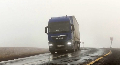 Ardahan’da ulaşıma sis engeli