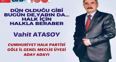 BAŞARILI MECLİS ÜYESİ ATASOY, HİZMETE DEVAM ETMEK İSTİYOR