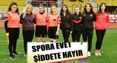 Bir Kınamada Ardahan Kadın Hakemlerinden geldi