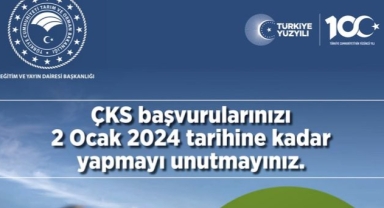 ÇKS için son başvuru Tarihi 02 Ocak!