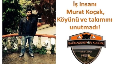 Genç iş insanı Koçak’tan anlamlı destek