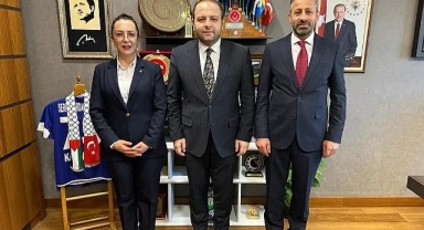 İl Başkanı Yılmaz Vekil Koç'u ziyaret etti