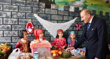 Öğrencilerden yerli malı kutlaması