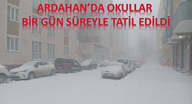 OKULLAR TATİL EDİLDİ