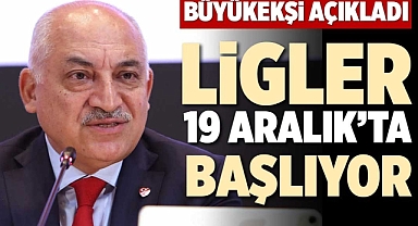 Türkiye'de Futbol 19 Aralık'ta başlayacak