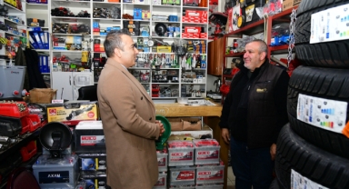 Vali Çiçek Esnaf ziyaretlerini sürdürüyor