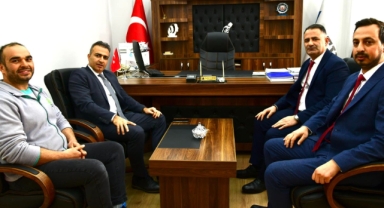 Vali Çiçek'ten DEVA il başkanlığına iade-i ziyaret