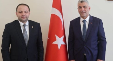 Vekil Koç, Bakan Bolat'la görüştü