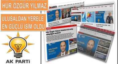 Yerel ve ulusalda güçlü isim Hür Özgür Yılmaz oldu.