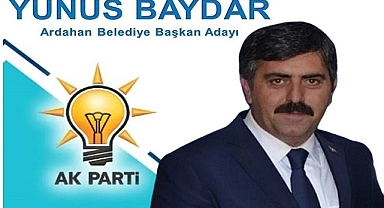 AK Parti Ardahan Belediye Başkan adayı, Yunus Baydar oldu