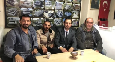 Başkan adayı Halil Kaçar, sanayi esnafını ziyaret etti