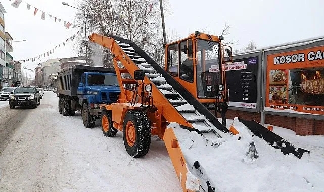 Belediye'den karla mücadelede yeni dönem