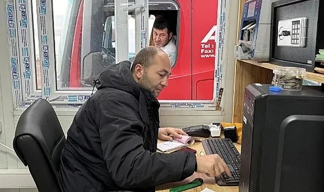 Çıldır Aktaş Kapısı yakınına yaptığı tır parkı hizmete girdi
