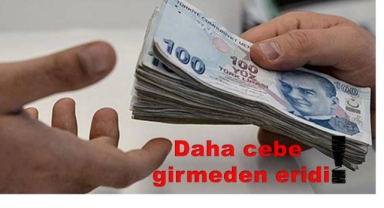 Daha cebe girmeden erimeye başladı