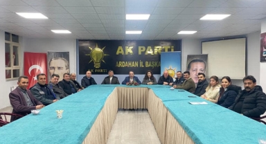 Merkez ilçe başkanlığı yılın ilk toplantısını gerçekleştirdi