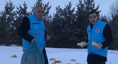 Yabani hayvanlar unutulmadı