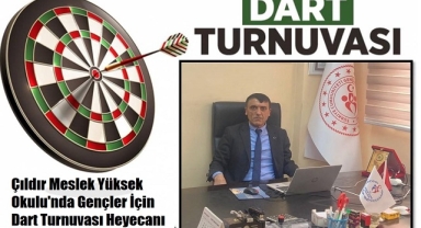 Çıldır Meslek Yüksek Okulu'nda Gençler İçin Dart Turnuvası Heyecanı