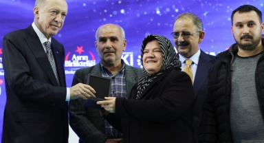 Cumhurbaşkanı Erdoğan, Şanlıurfa’da afet konutları dağıtım törenine katıldı
