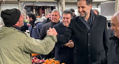 Milletvekili İncesu, esnafı ziyaret etti.