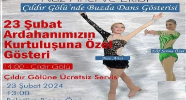 Naz Arıcı, kurtuluş gününde buz üstünde dans edecek