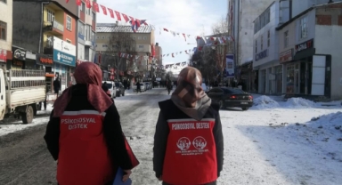 Sokakta çalışan çocuklara yönelik alan taraması yapıldı