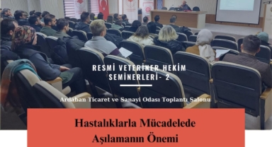 VETERİNER HEKİM SEMİNERLERİ DEVAM EDİYOR