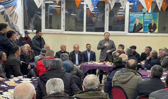 AK Parti teşkilatı, Hanak Seçim Ofisini Ziyaret Etti
