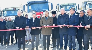 Çevre ve Şehircilik Bakanlığı tarafından Ardahan'a araç desteği