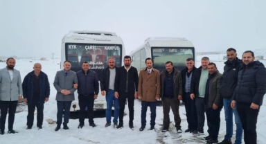 Kaçar, Dolmuş Esnafıyla Buluştu