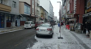 Kar yağışı başladı