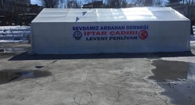 Sevdamız Ardahan Derneği 'İftar Çadırı' hizmete girdi