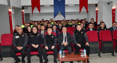 Vali Çiçek, İl Emniyet Müdürlüğünü ziyaret etti