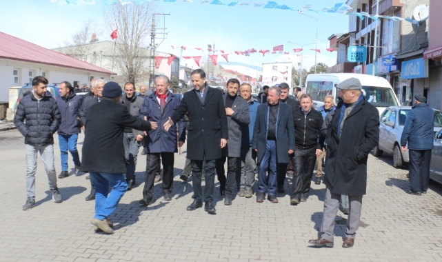 Vekil İncesu, Hanak ilçesinde CHP adayını destekledi