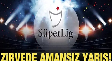 Süper Lig'de 31.hafta sona erdi