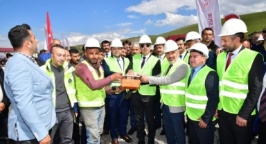 250 kişi kapasiteli KYK yurdunun temeli atıldı