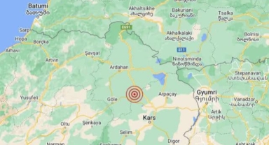 Ardahan'da 3.4 büyüklüğünde deprem!