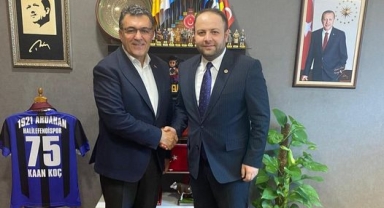 Başkan Demir TBMM'de Vekil Koç'u ziyaret etti