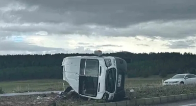 Çıldır'da trafik kazası
