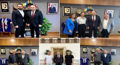 Hemşerilerinden Vekil Koç'a ziyaretler devam ediyor