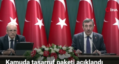 Kamuda Tasarruf ve Verimlik Paketi açıklandı