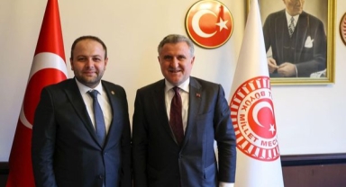 Vekil Koç, Gençlik ve Spor Bakanı Bak’ı Ziyaret etti