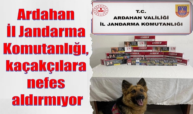 Ardahan'da Kaçak Sigara Operasyonu