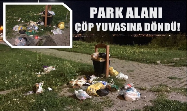 Ardahan Kura Nehri Parkı adeta çöp yuvası!