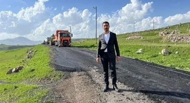 Damal'da sıcak asfalt çalışması başlatıldı