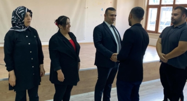 İl Müdürü Çetinkaya, Personelin Bayramını Kutladı